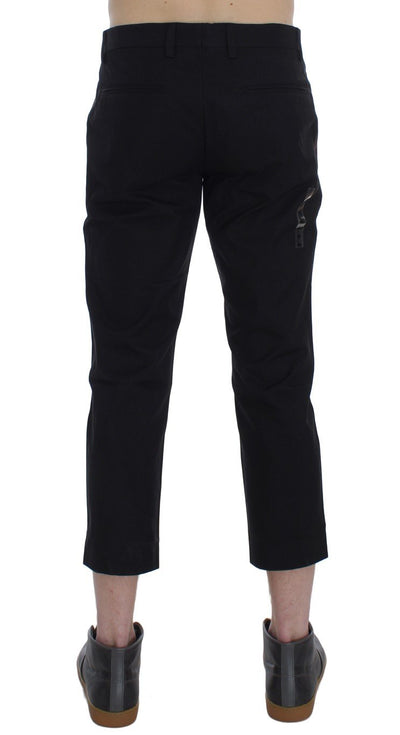 Brown Black 3/4 Length Pants