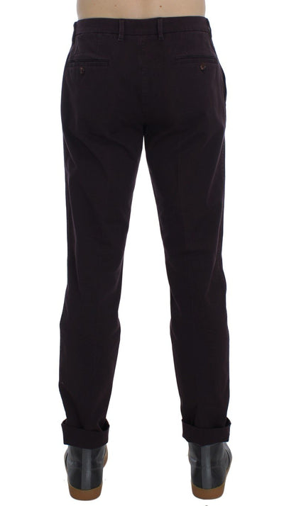 Purple Denim Casual Jeans