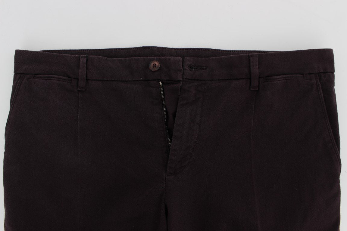 Purple Denim Casual Jeans