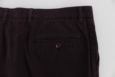 Purple Denim Casual Jeans