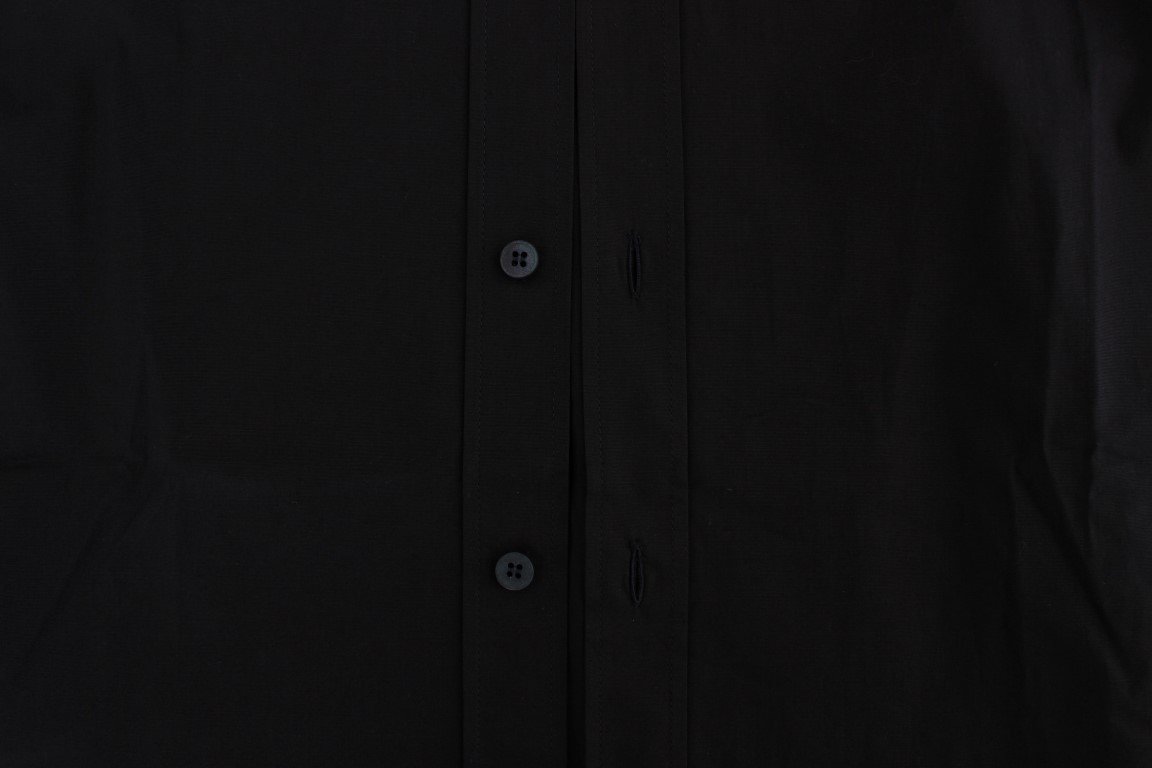 Blue Stretch SICILIA Slim Fit Dress Shirt
