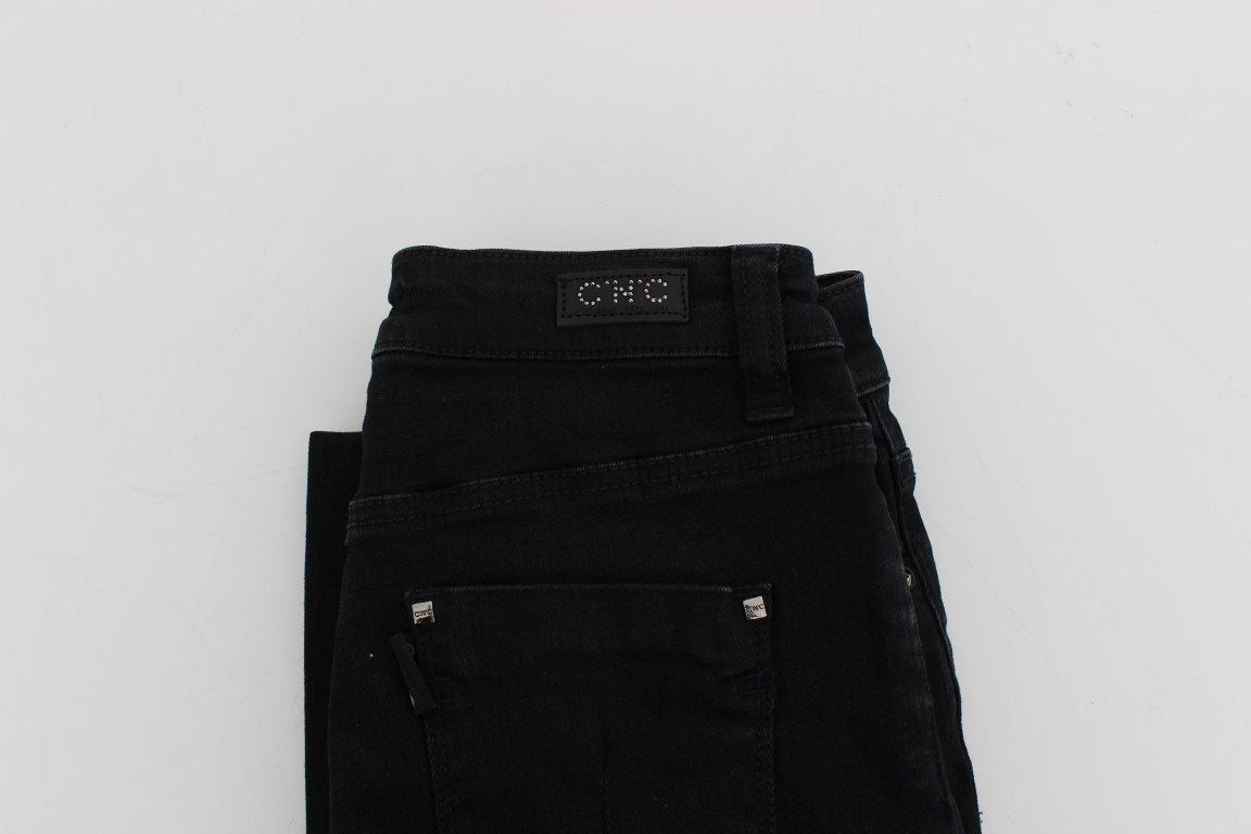 Blue Cotton Stretch Slim Fit Jeans