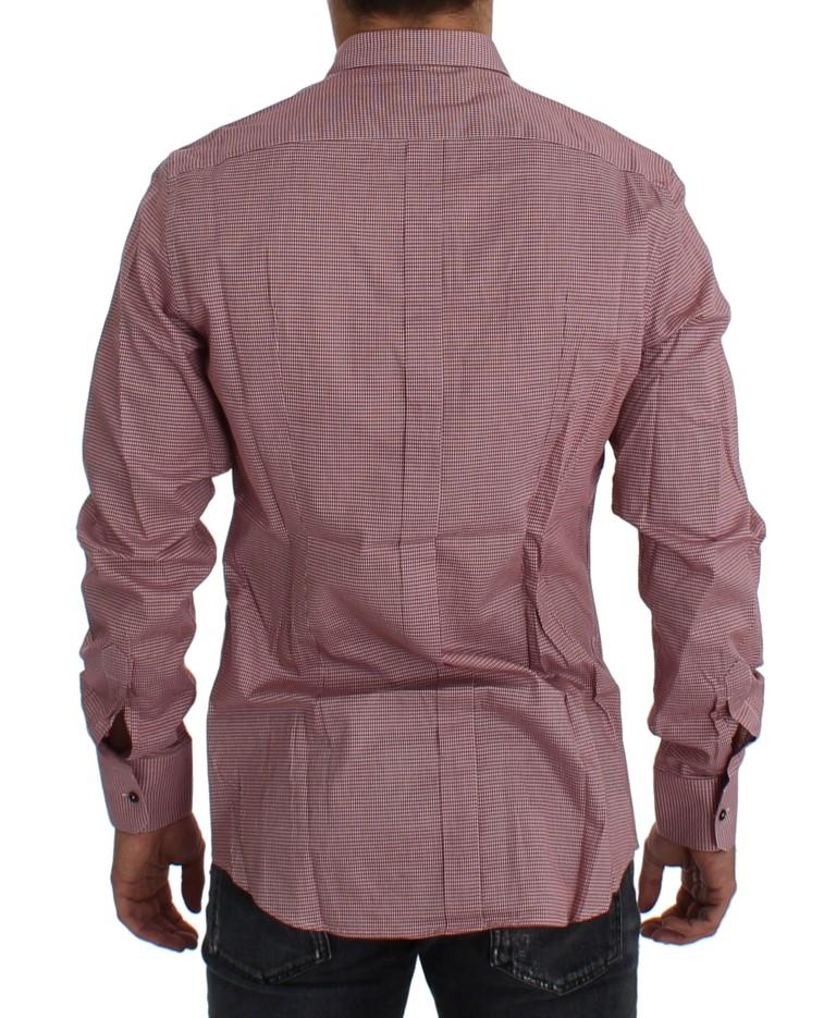 Red White GOLD Slim Fit Formal Dress Shirt