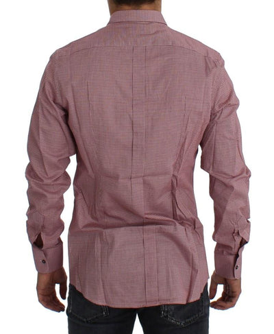Red White GOLD Slim Fit Formal Dress Shirt