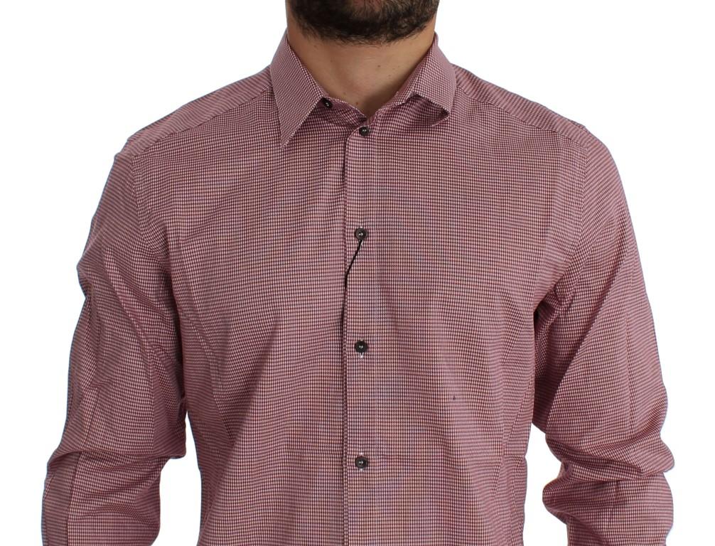Red White GOLD Slim Fit Formal Dress Shirt