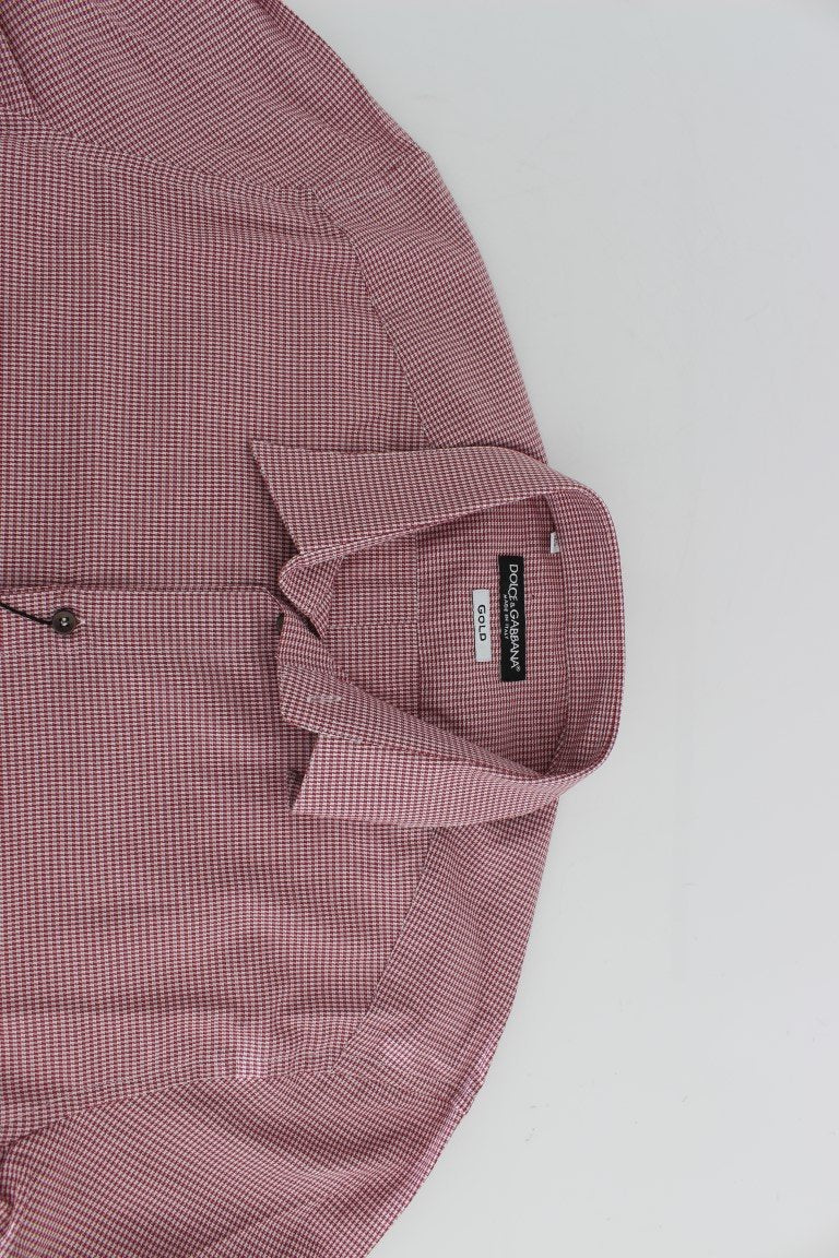 Red White GOLD Slim Fit Formal Dress Shirt