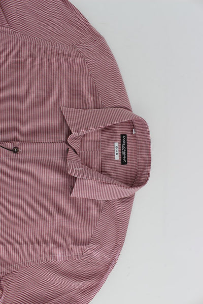 Red White GOLD Slim Fit Formal Dress Shirt