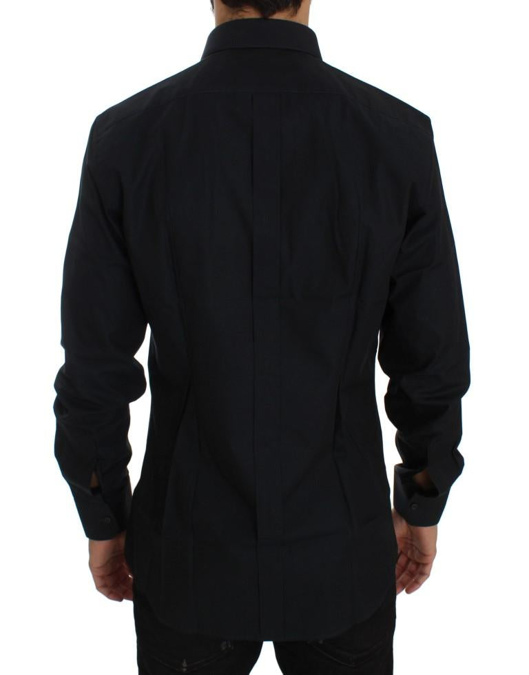 Blue Cotton GOLD Slim Fit Dress Shirt