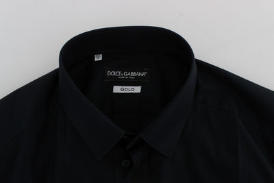 Blue Cotton GOLD Slim Fit Dress Shirt