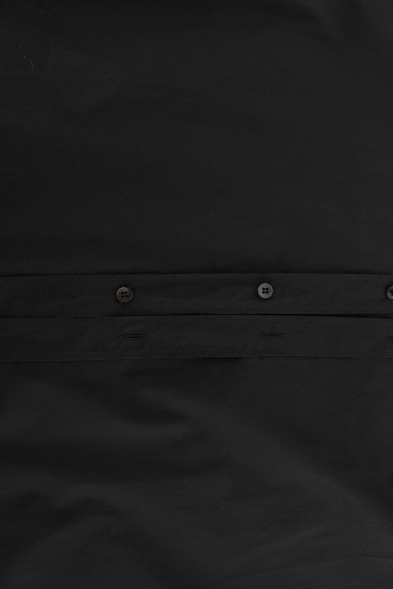 Gray Cotton GOLD Slim Fit Dress Shirt