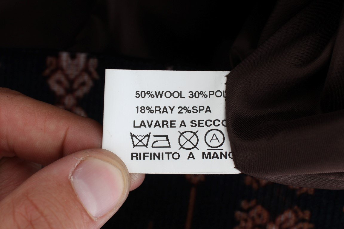 Black Wool Stretch Suit