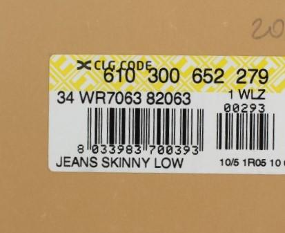 Blue Wash Cotton Blend Slim Fit Jeans