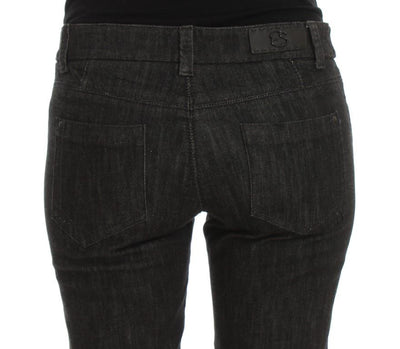 Blue Cotton Slim Fit Denim Jeans