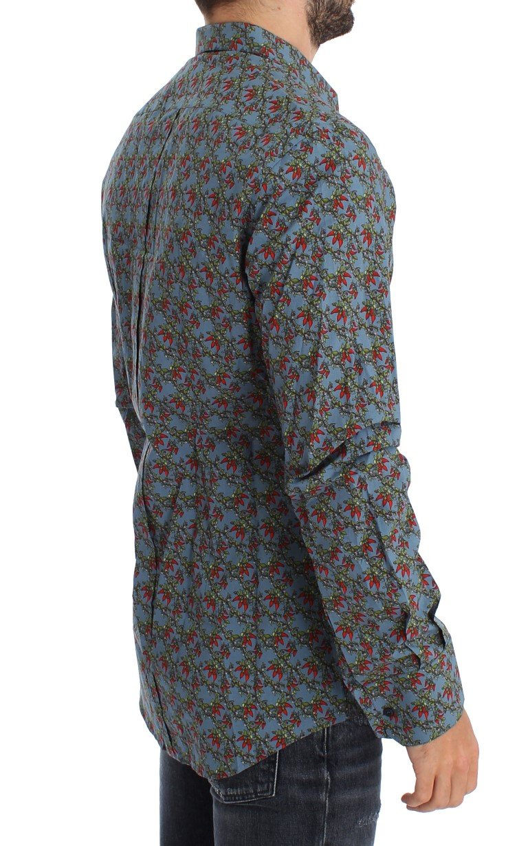 Blue Red Chilli GOLD Slim Fit Casual Shirt