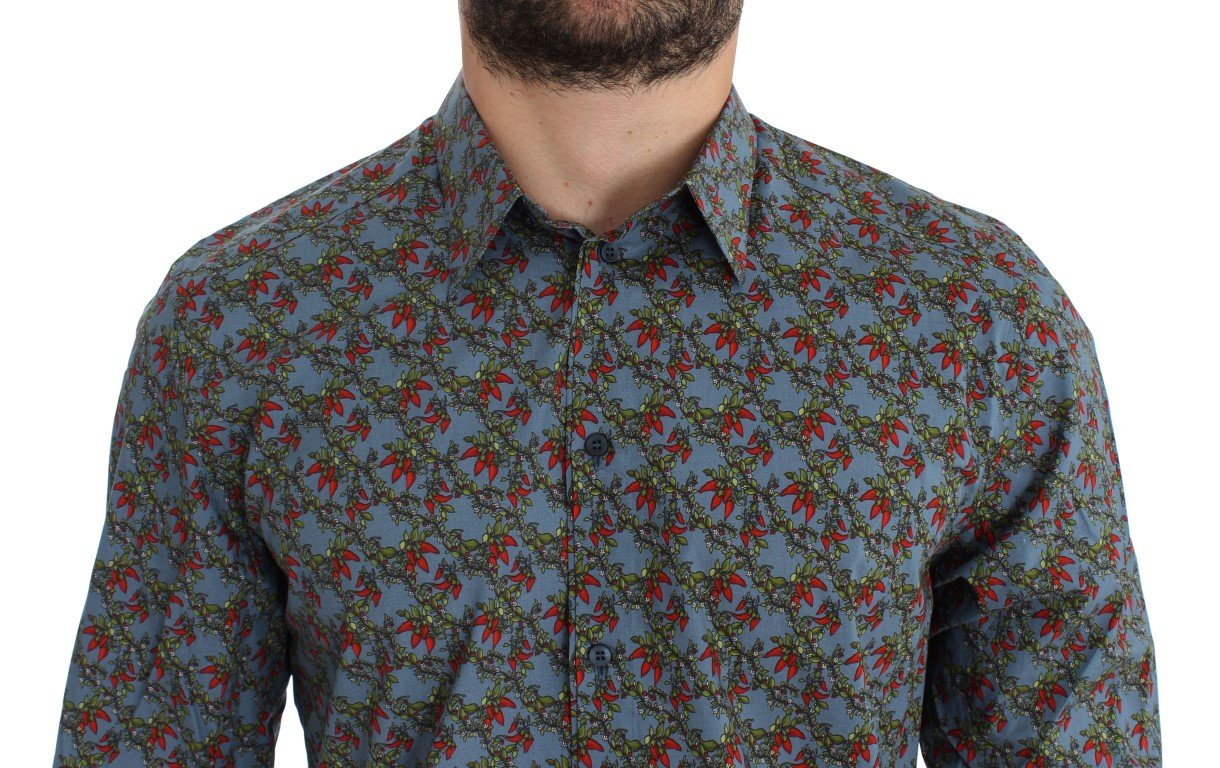 Blue Red Chilli GOLD Slim Fit Casual Shirt