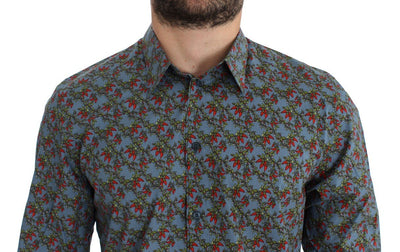 Blue Red Chilli GOLD Slim Fit Casual Shirt