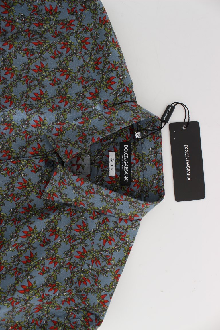 Blue Red Chilli GOLD Slim Fit Casual Shirt