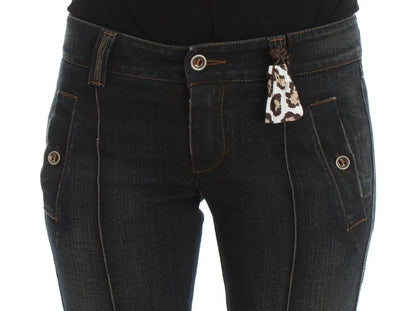 Blue Wash Cotton Slim Fit Jeans