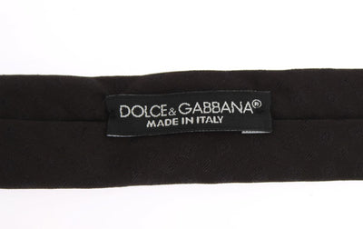 Brown Fantasy Silk Tie