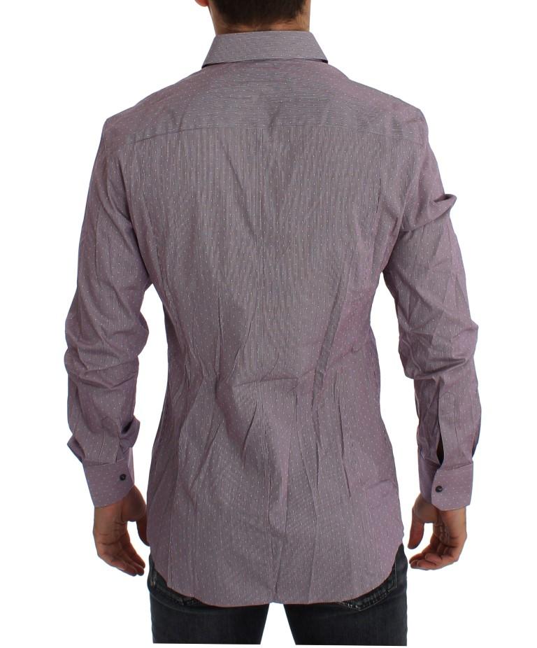 White Red Blue Slim Fit SICILIA Shirt