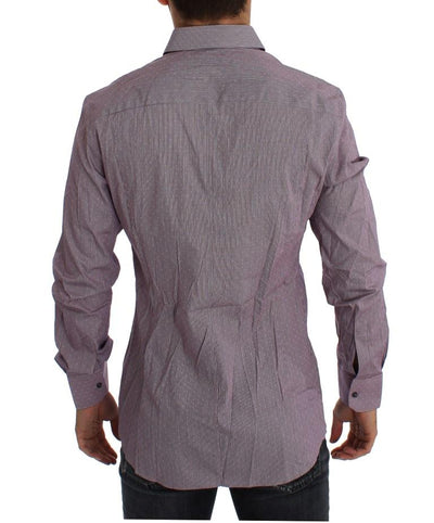 White Red Blue Slim Fit SICILIA Shirt