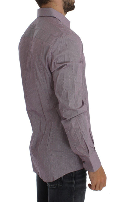 White Red Blue Slim Fit SICILIA Shirt
