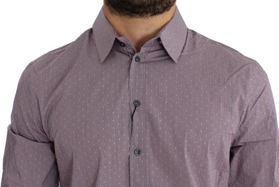 White Red Blue Slim Fit SICILIA Shirt