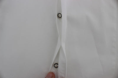 White GOLD Smoking Slim Fit Dress Shirt
