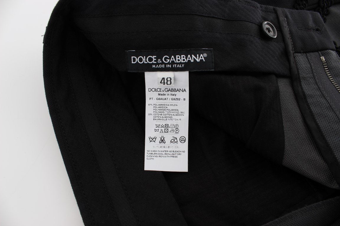 Gray Black Torero 3/4 Pants
