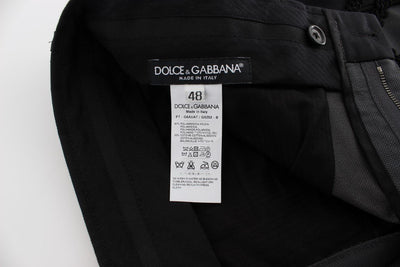 Gray Black Torero 3/4 Pants