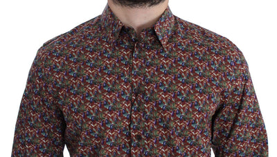 Red Egg Plant GOLD Slim Fit Casual Shirt