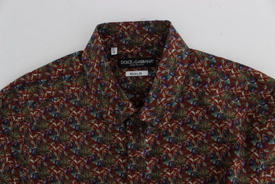 Red Egg Plant GOLD Slim Fit Casual Shirt