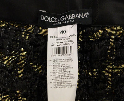 Black fabric shorts pants