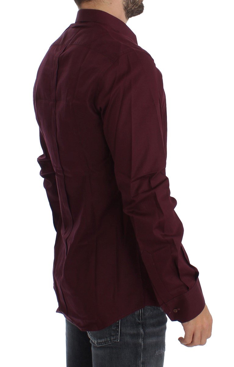 Bordeaux Torero GOLD Slim Fit Dress Shirt