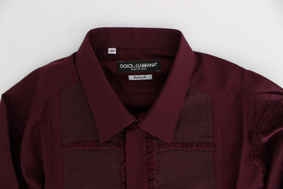 Bordeaux Torero GOLD Slim Fit Dress Shirt