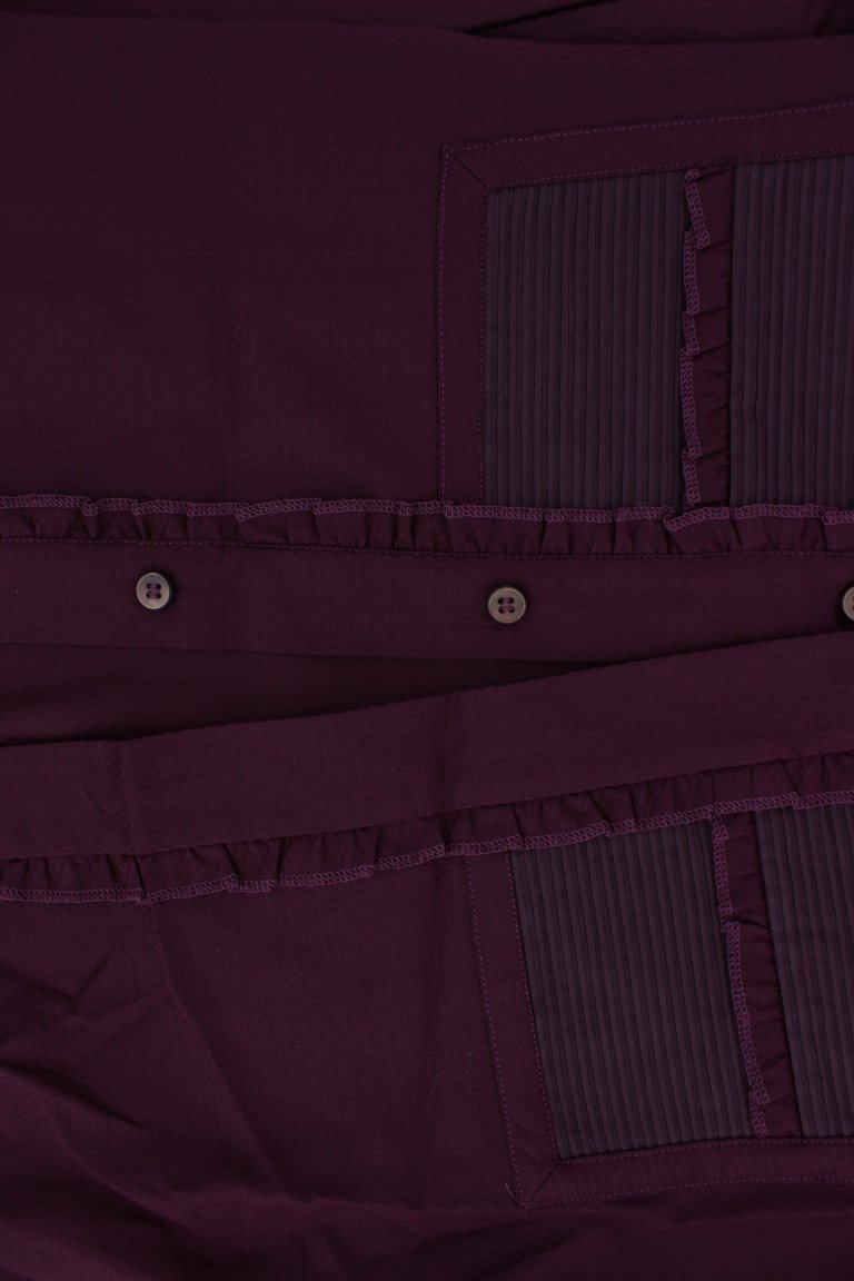 Bordeaux Torero GOLD Slim Fit Dress Shirt