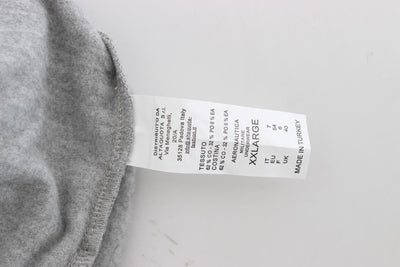Gray Cotton Stretch Pants