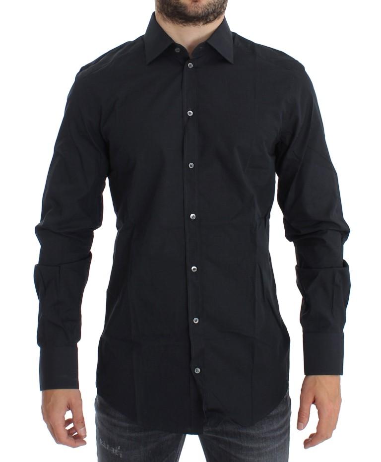 Blue Checkered Slim Fit GOLD Casual Shirt