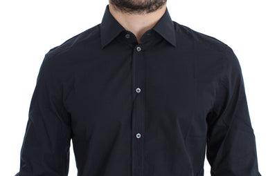 Blue Checkered Slim Fit GOLD Casual Shirt