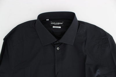 Blue Checkered Slim Fit GOLD Casual Shirt