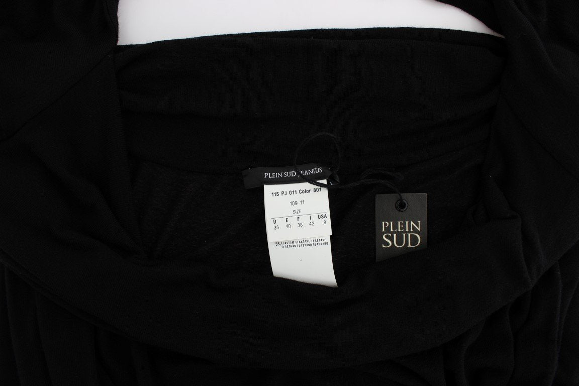 Black Stretch Sleeveless Blouse