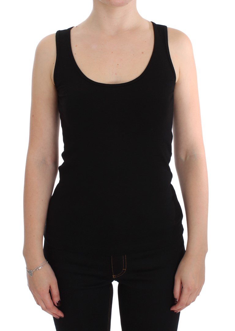 Black Stretch Top Tank