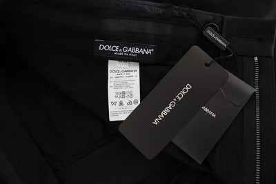 Black 3/4 Length Casual Pants