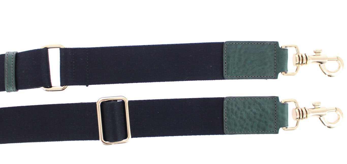 Multicolor striped boston bag