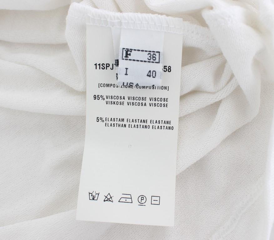 White Stretch Sleeveless Blouse