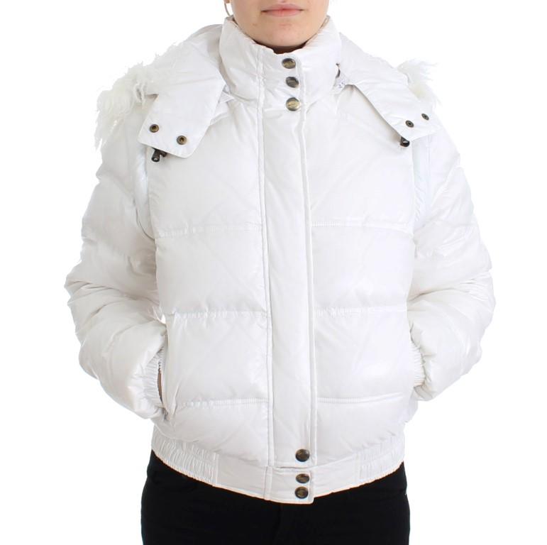 White puffer jacket/vest
