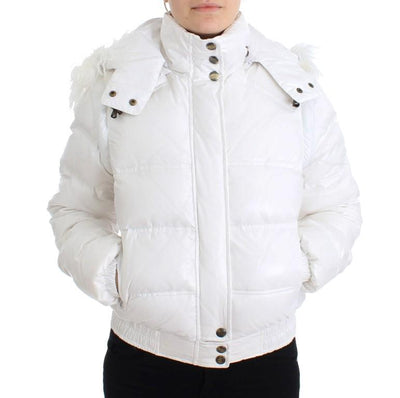 White puffer jacket/vest