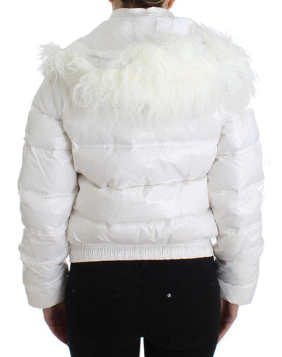 White puffer jacket/vest