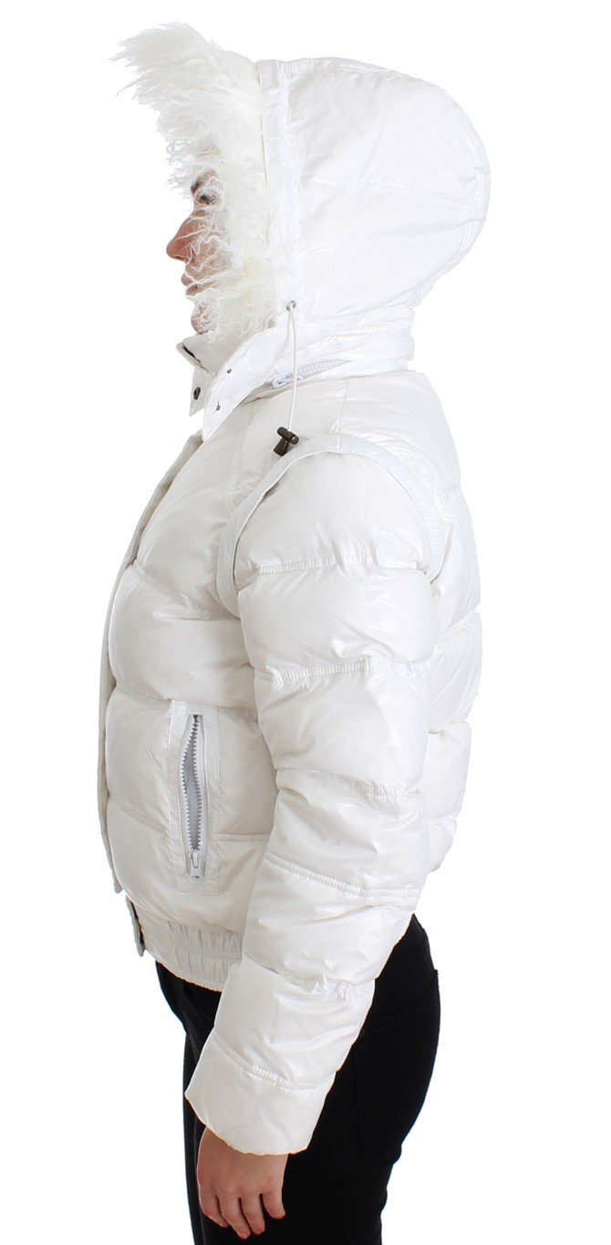 White puffer jacket/vest