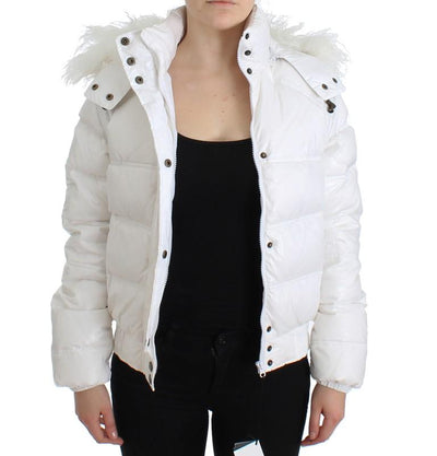 White puffer jacket/vest